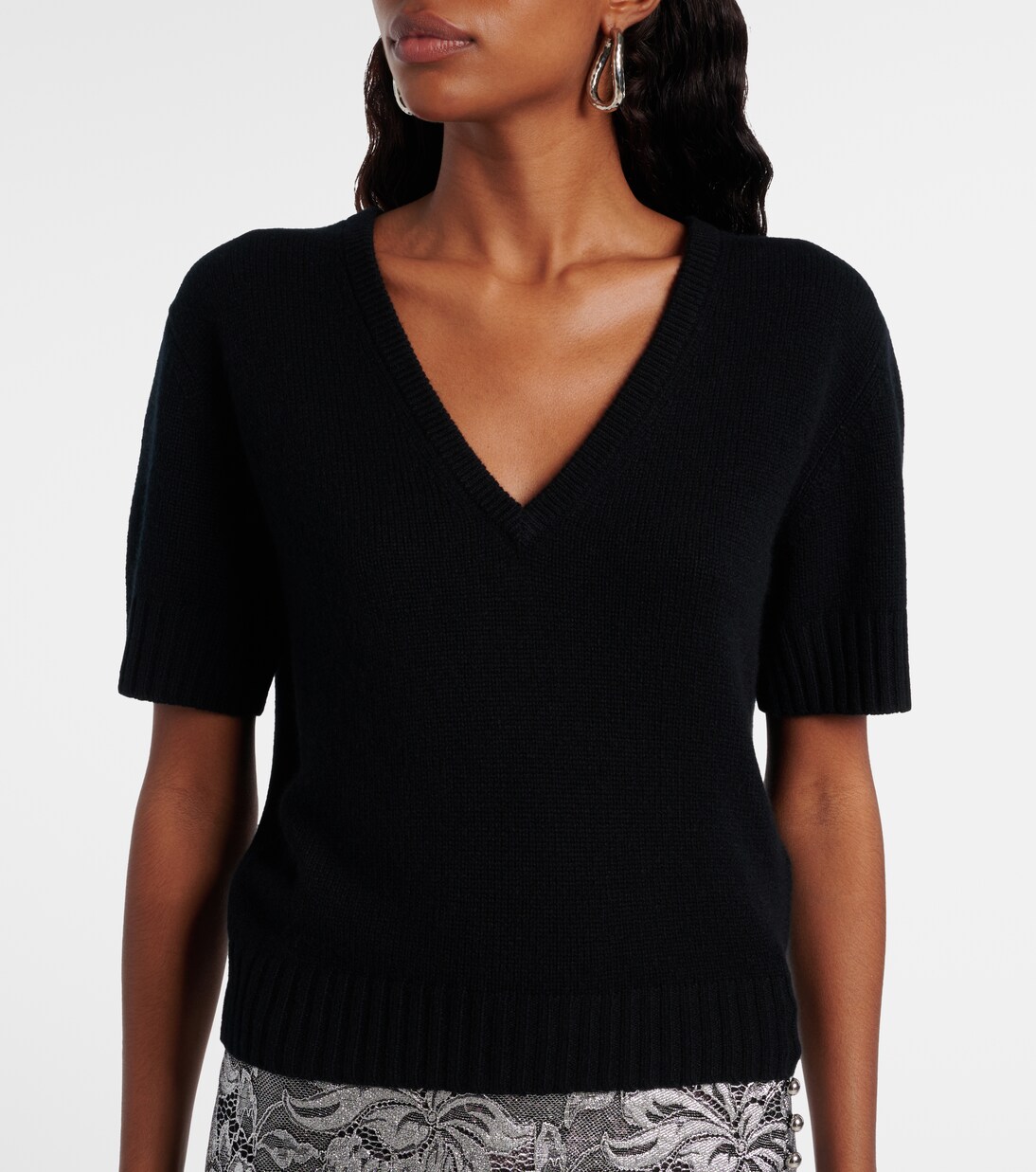 Top en cachemire | Jardin des Orangers