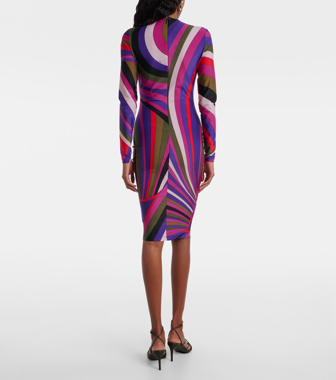 Bedrucktes Midikleid aus Jersey | Pucci