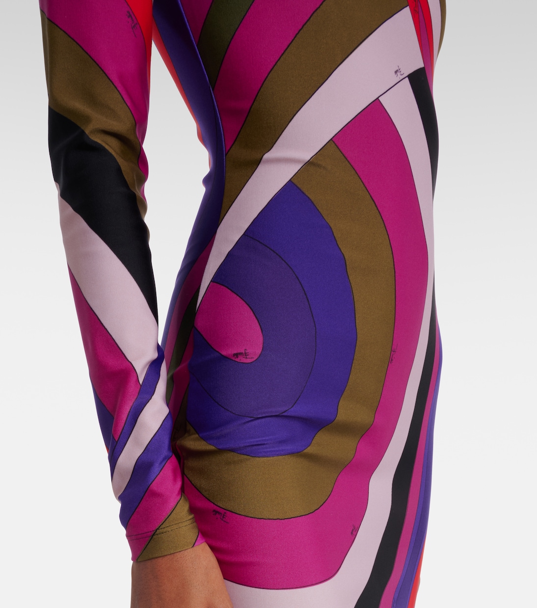 Bedrucktes Midikleid aus Jersey | Pucci