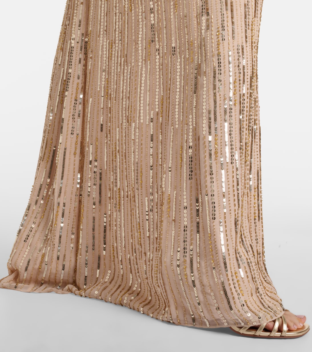 فستان سهرة مع تزيين Madelaine | Jenny Packham