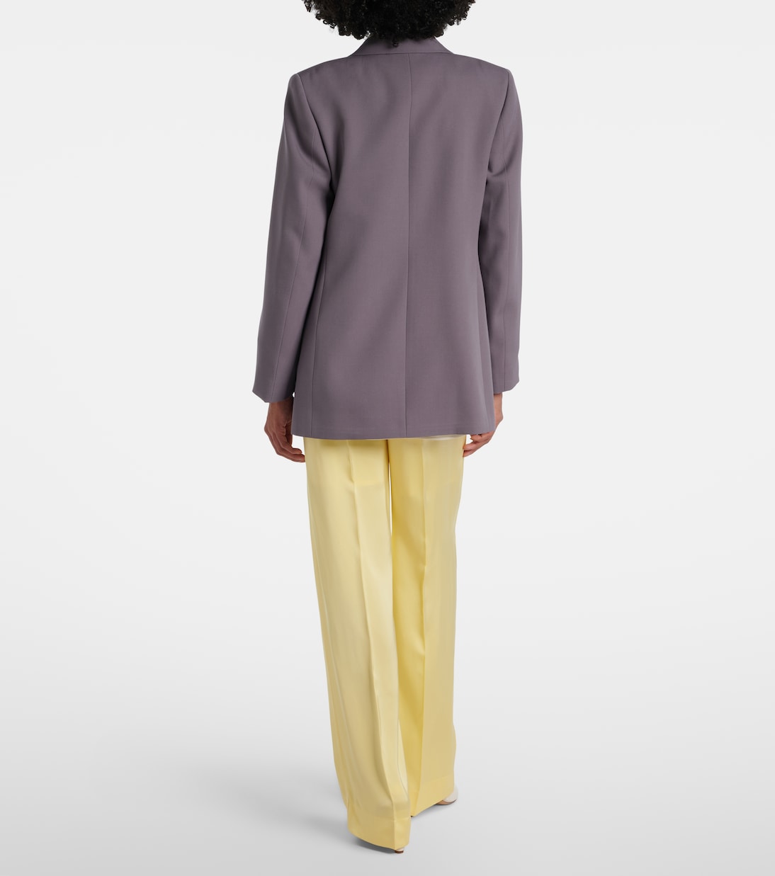 Pantalon droit à taille mi-haute | Jil Sander