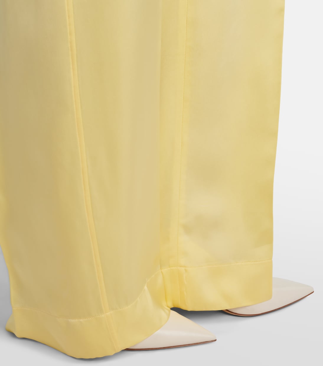 Pantalon droit à taille mi-haute | Jil Sander