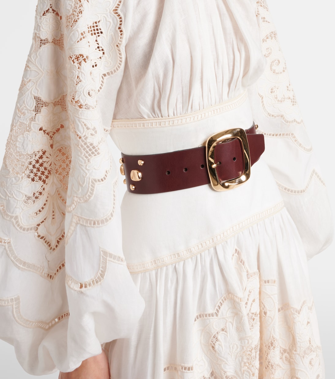 Malley studded leather belt | Zimmermann