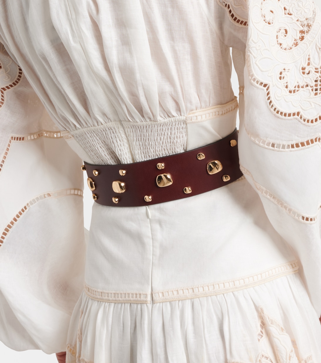 Malley studded leather belt | Zimmermann
