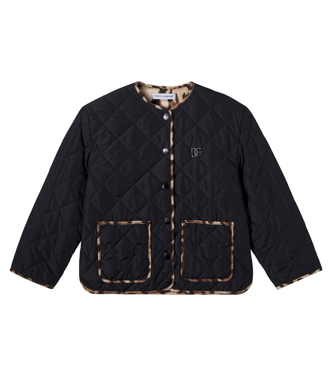DG quilted jacket | Dolce&Gabbana Kids