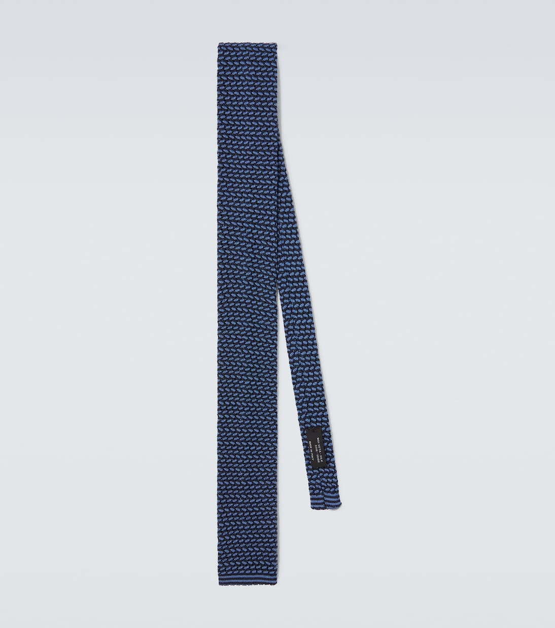 Knitted silk tie | Rubinacci