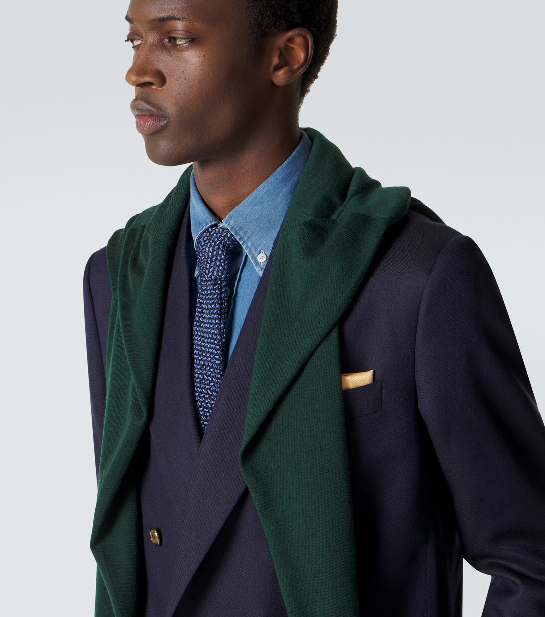 Knitted silk tie | Rubinacci