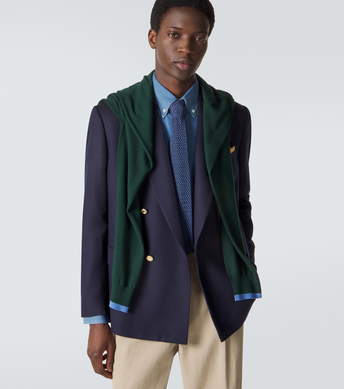 Knitted silk tie | Rubinacci