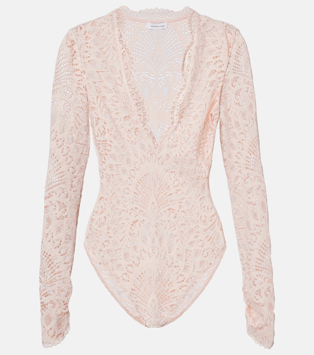 Ariella sheer lace bodysuit | Alexandra Miro