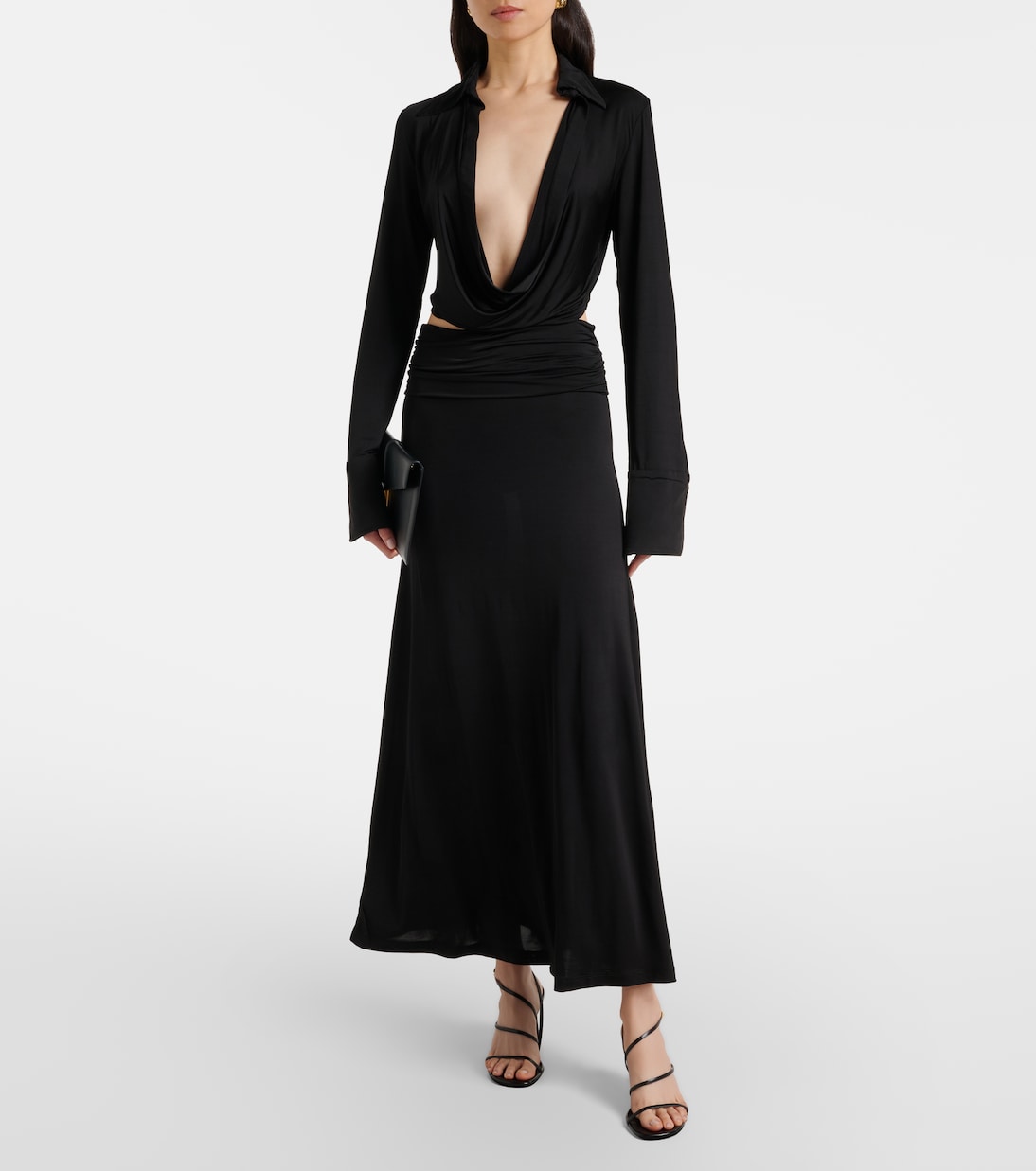 Freya draped maxi skirt | Aya Muse