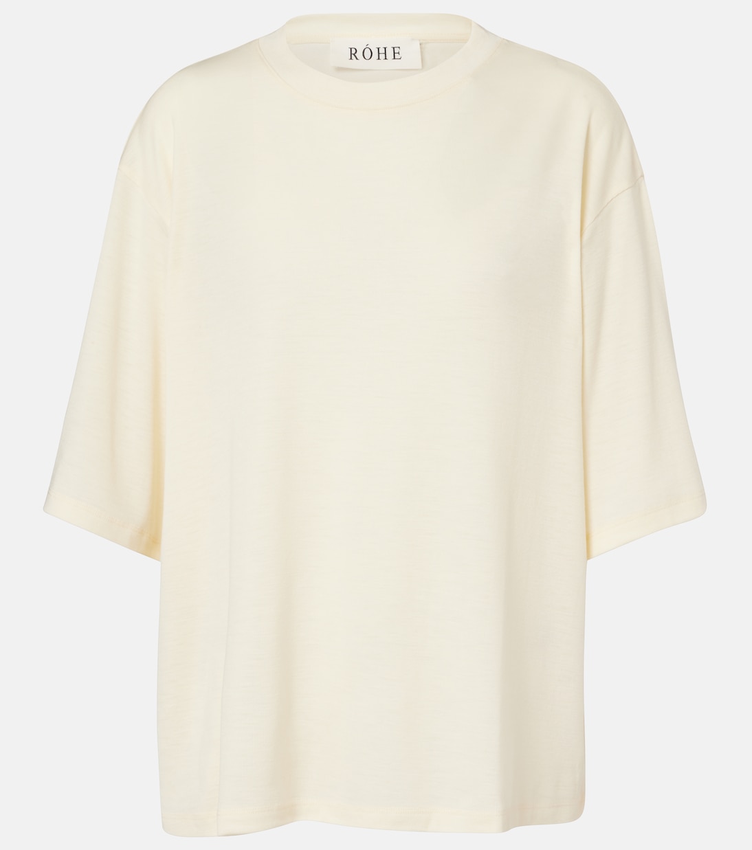 Oversized wool T-shirt | Róhe
