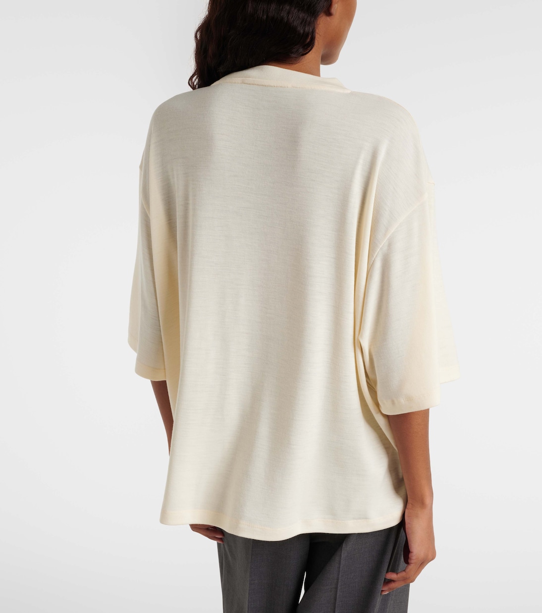 Oversized wool T-shirt | Róhe