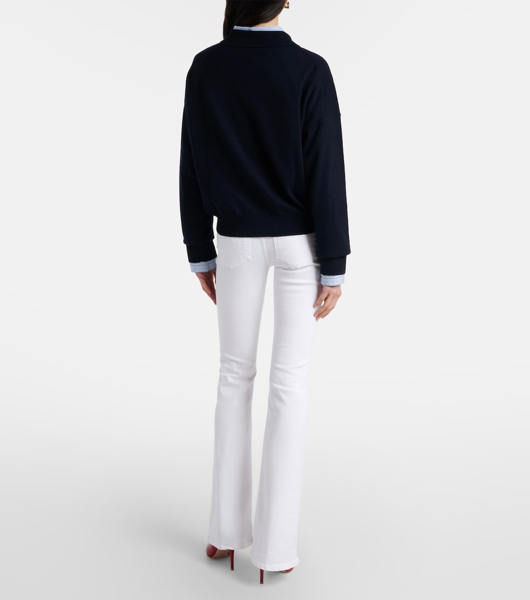 High-Rise Flared Jeans Beverly | Veronica Beard