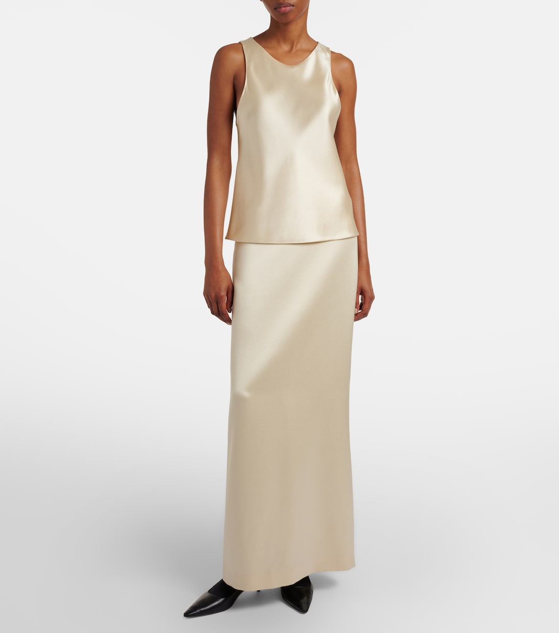 Top en satin de soie | The Row