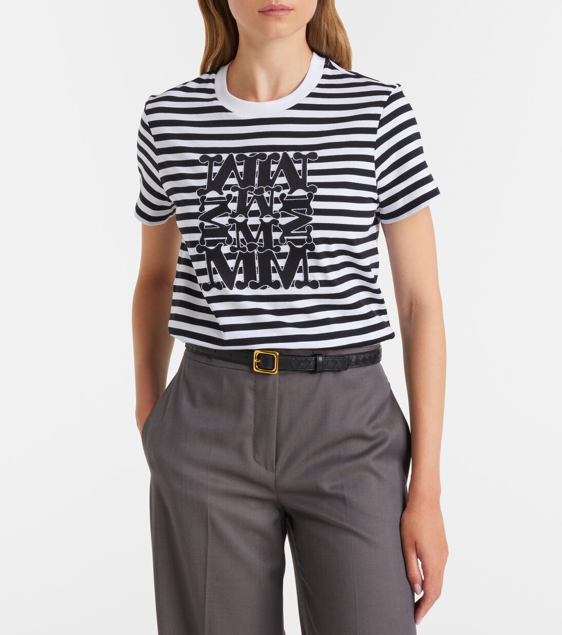 Ruta embroidered cotton T-shirt | Max Mara