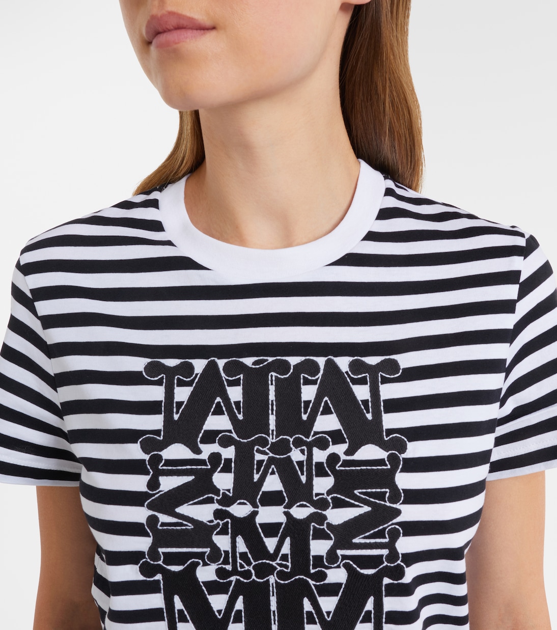 Ruta embroidered cotton T-shirt | Max Mara