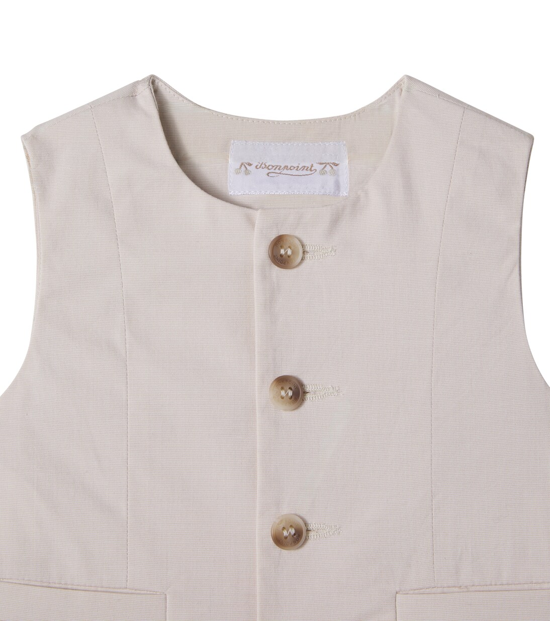 Baby Elice cotton vest | Bonpoint