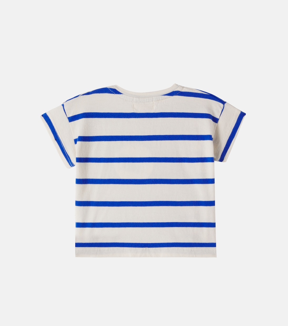 Baby Aran striped cotton jersey T-shirt | Cozmo