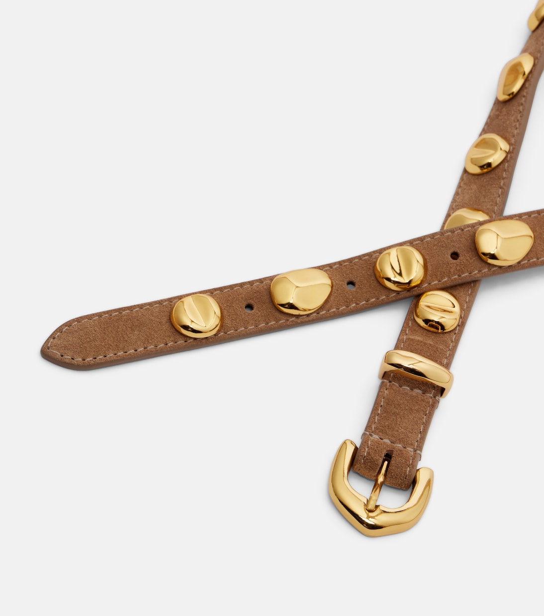 Vaal embellished suede belt | Amanu