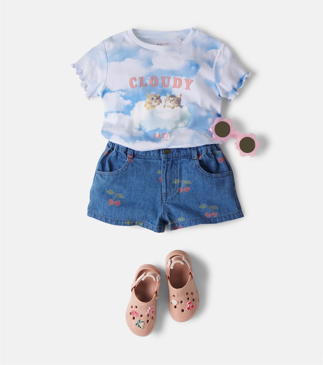 Elli printed cotton T-shirt | Konges Sløjd