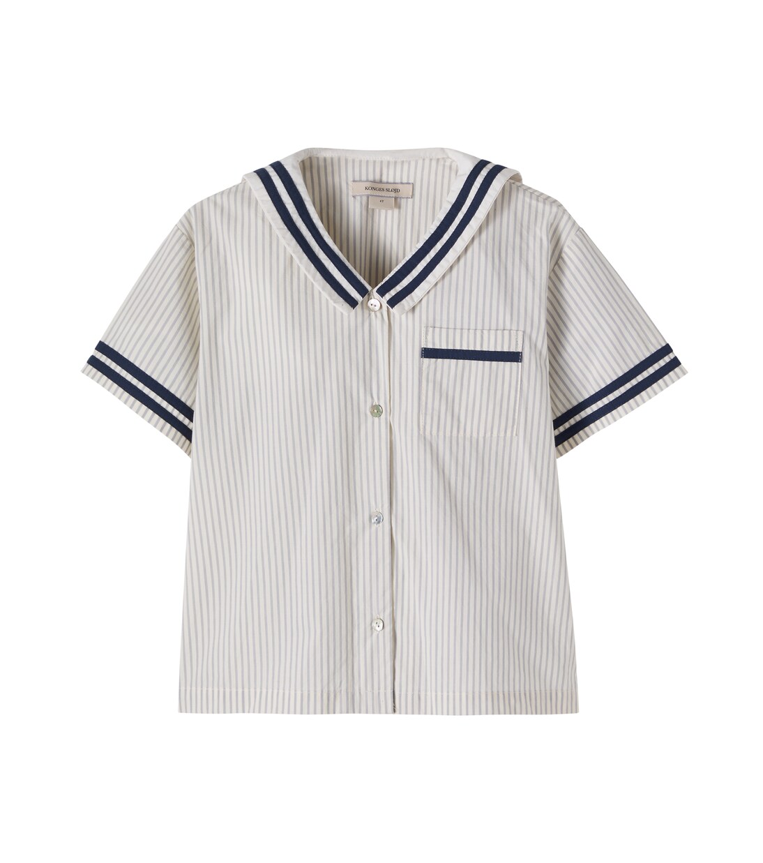 Allie striped cotton shirt | Konges Sløjd
