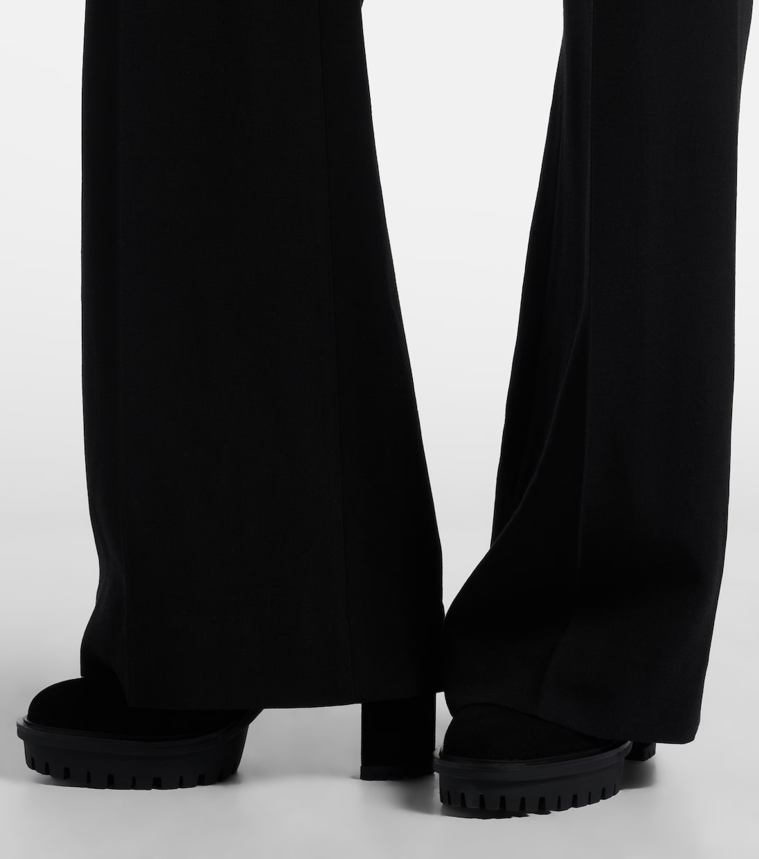 Barry suede platform ankle boots | Gianvito Rossi