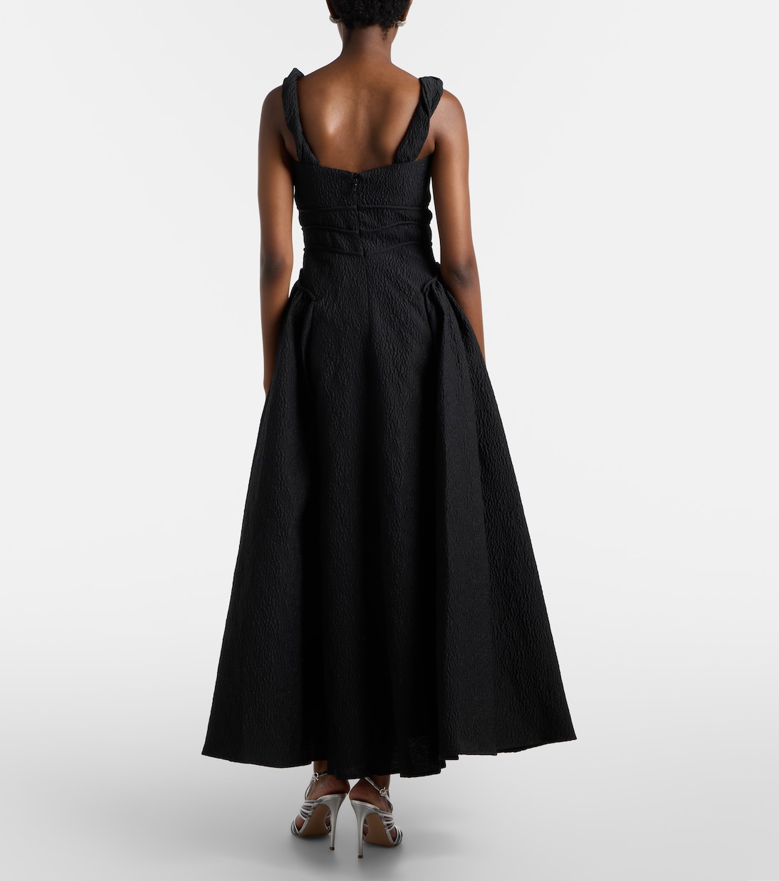 Sophia jacquard maxi dress | Rachel Gilbert
