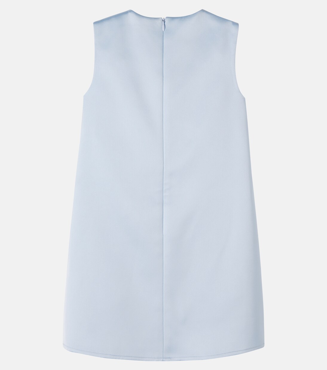 Floral-appliqué satin dress | Self-Portrait Kids
