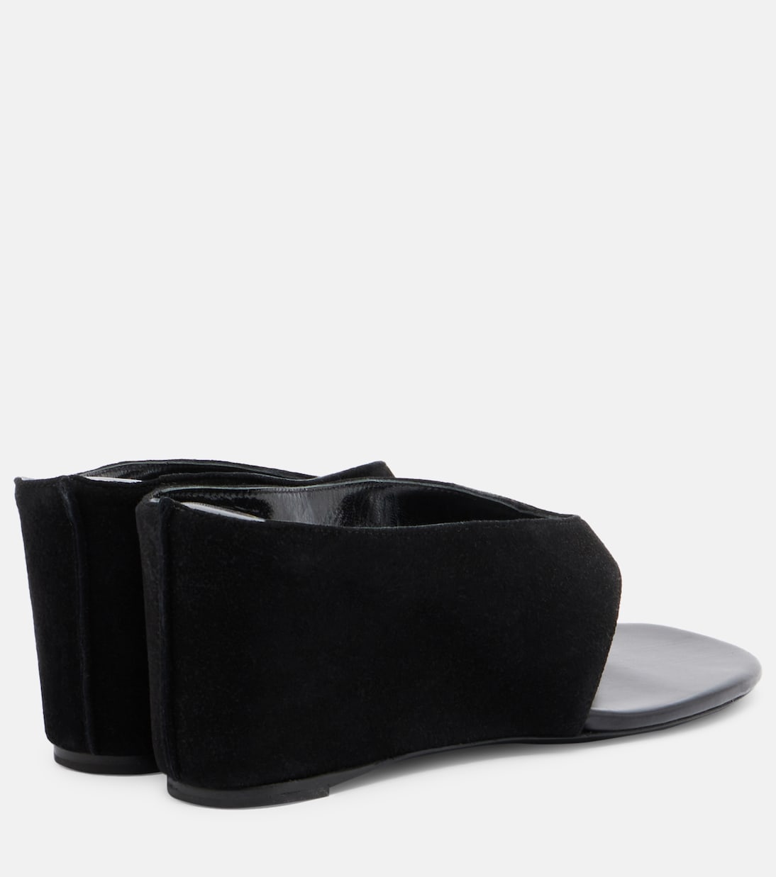 Yaga leather wedge thong sandals | JUDE