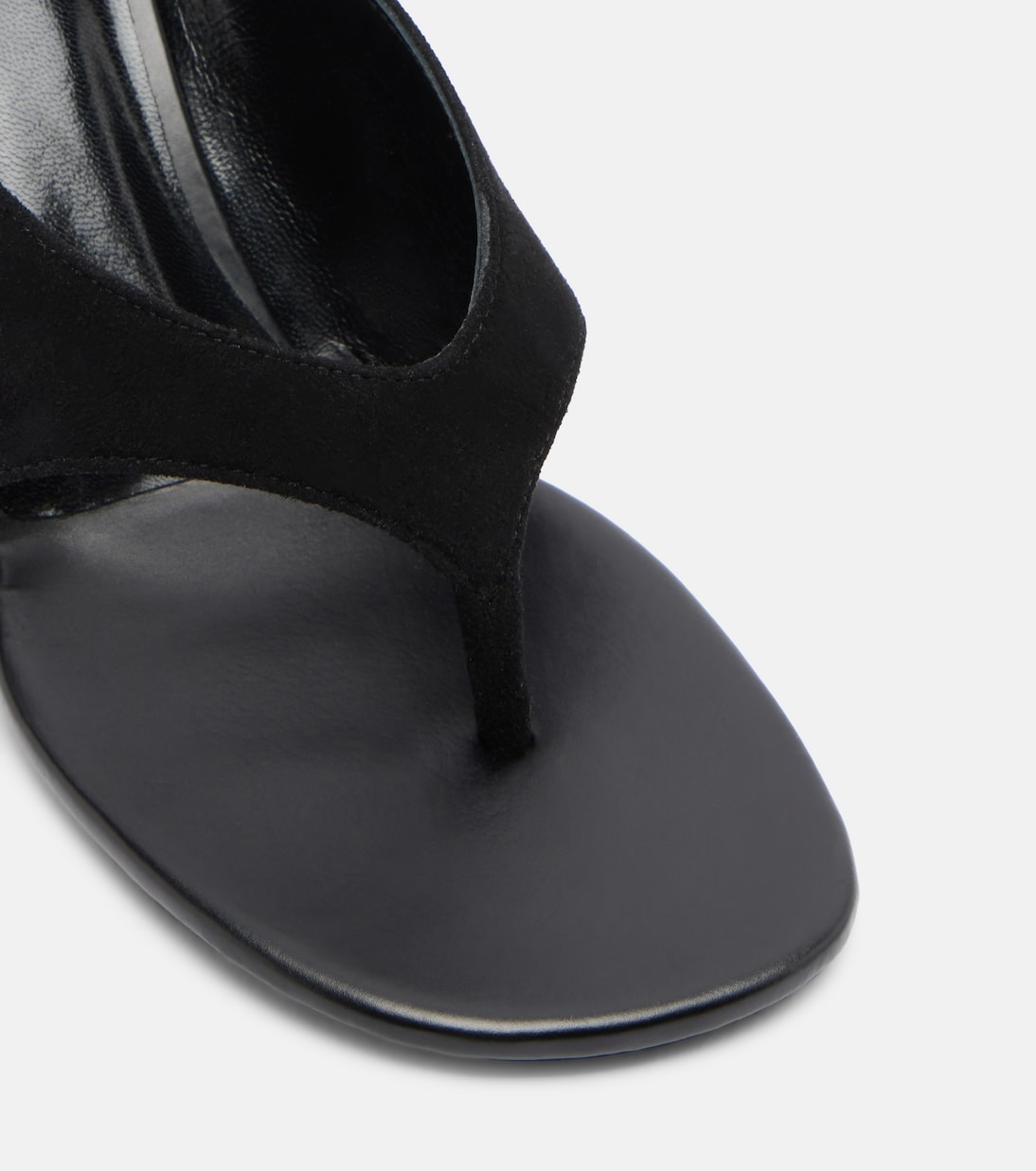 Yaga leather wedge thong sandals | JUDE