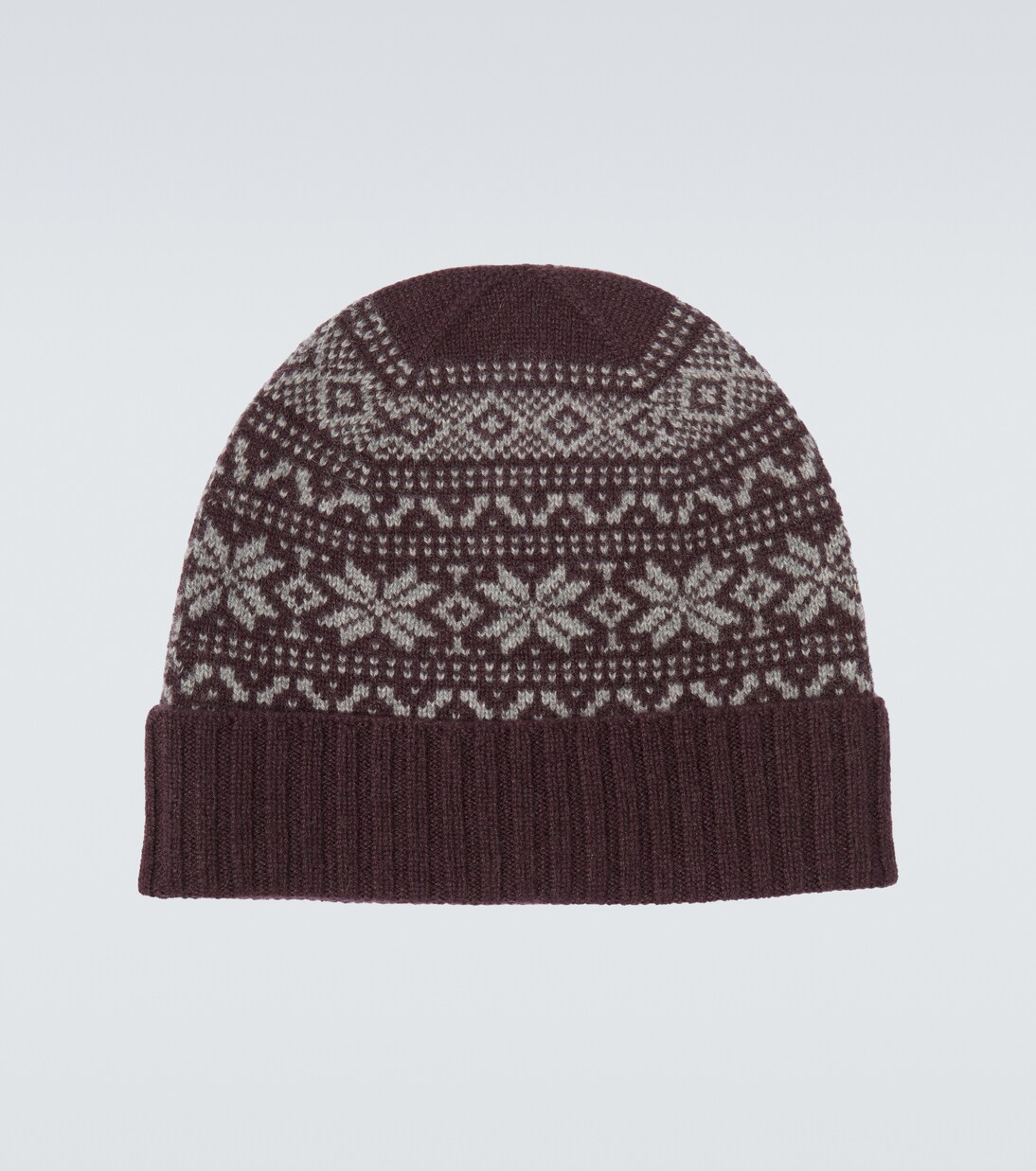 Mütze Fair Isle aus Kaschmir | Eleventy