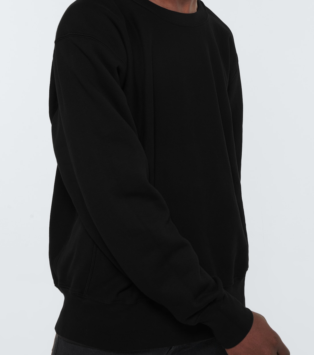 Cotton fleece sweatshirt | Les Tien