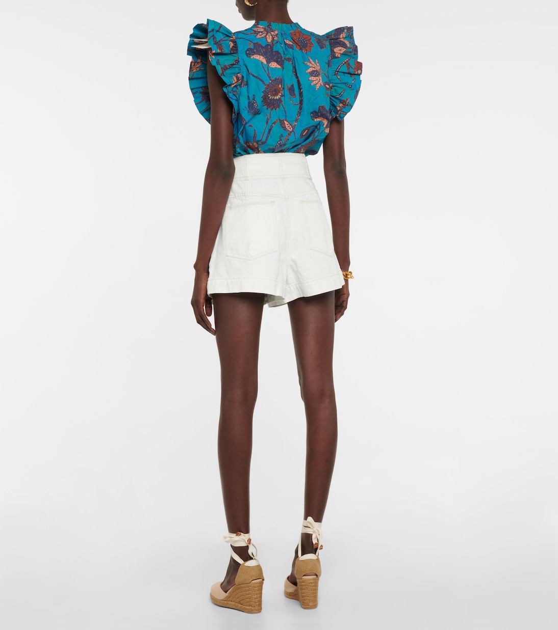 High-Rise Jeansshorts Alvin | Ulla Johnson