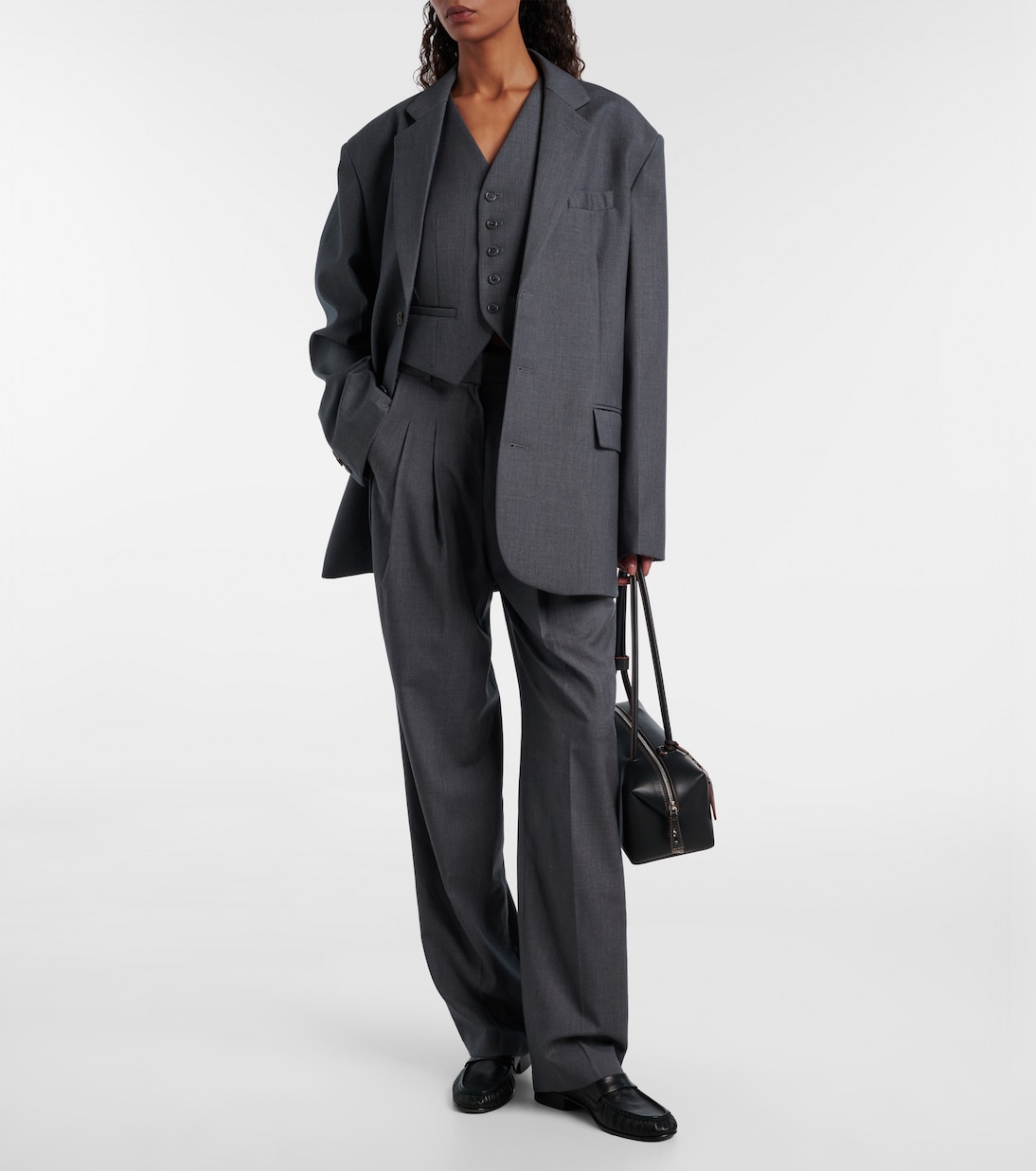 Weite High-Rise-Hose Gelso | The Frankie Shop