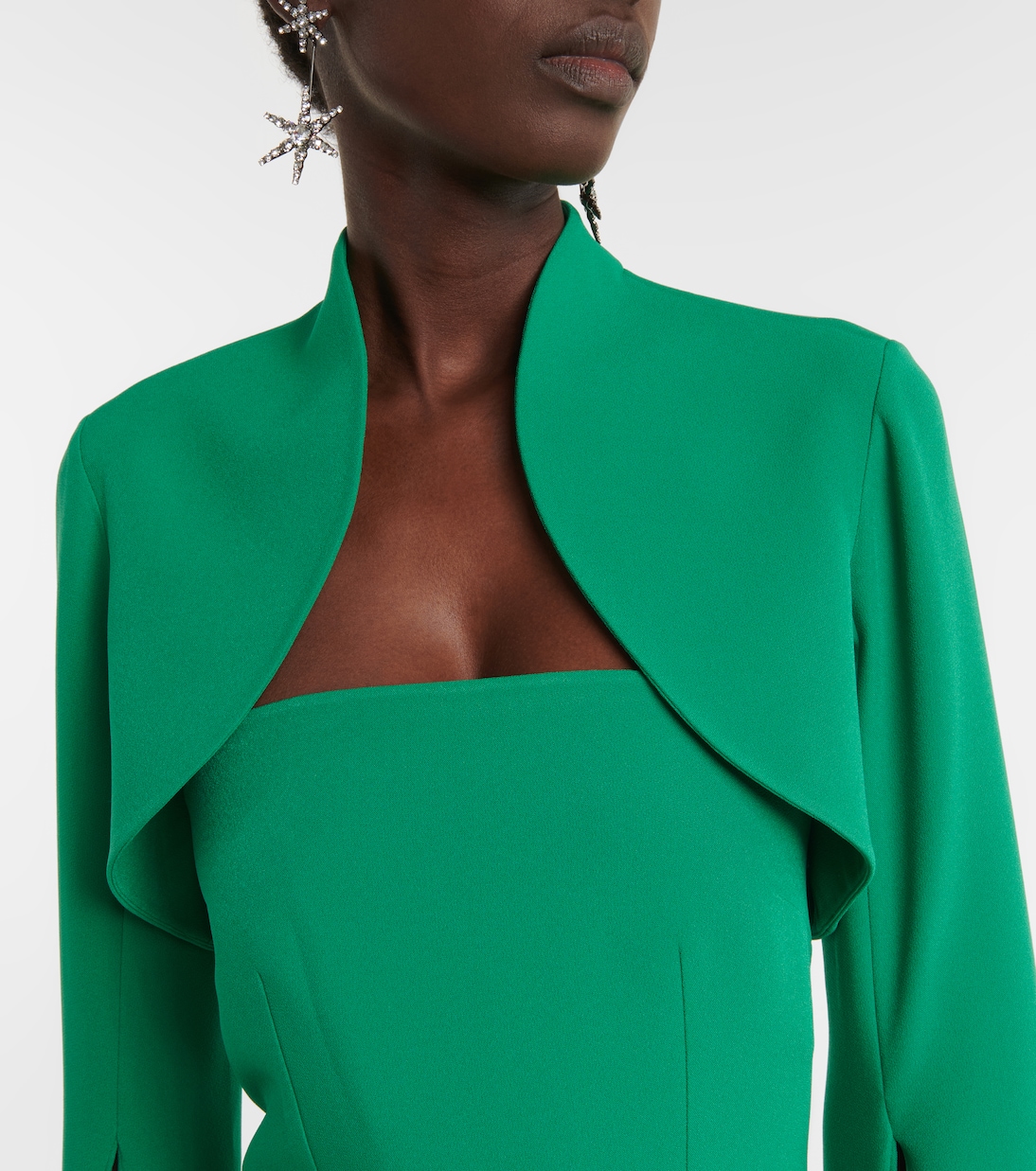 Robe aus Crêpe | Safiyaa