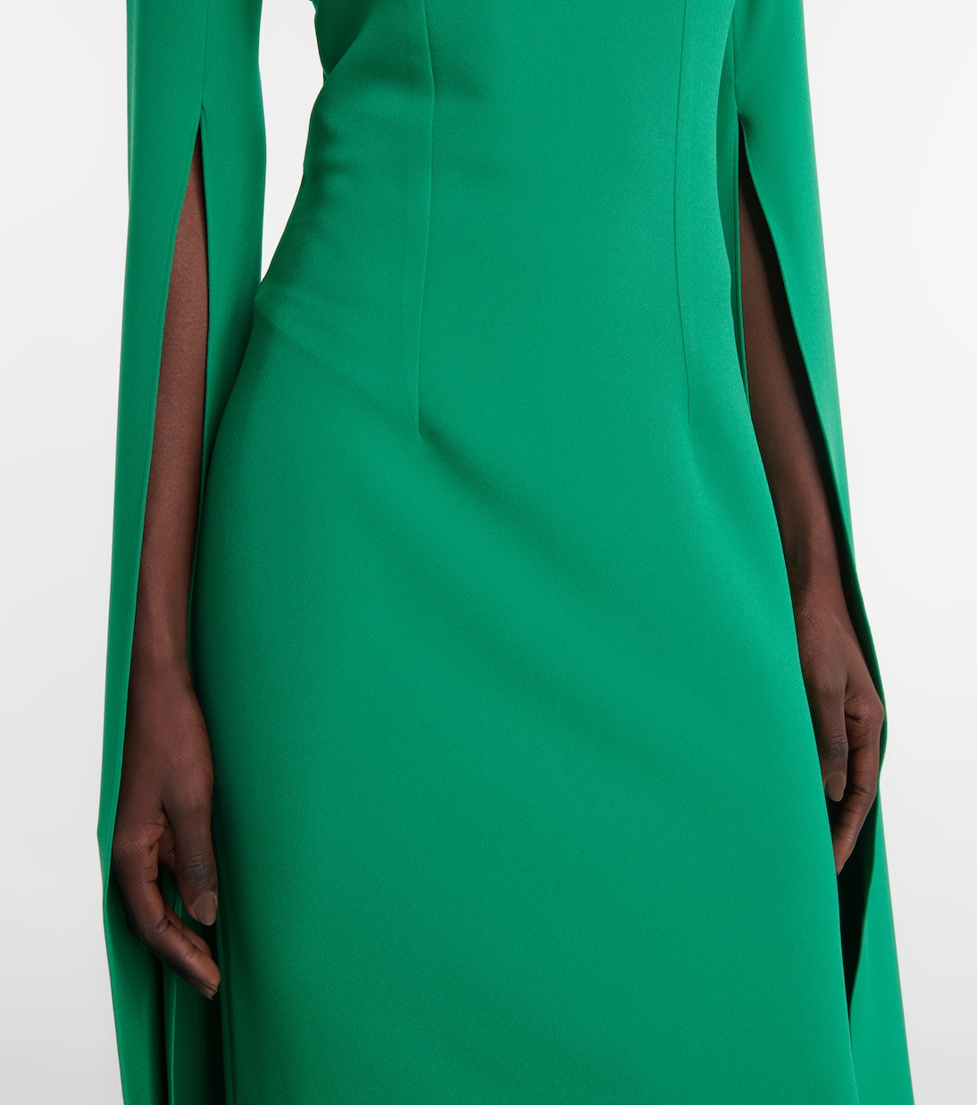 Robe aus Crêpe | Safiyaa