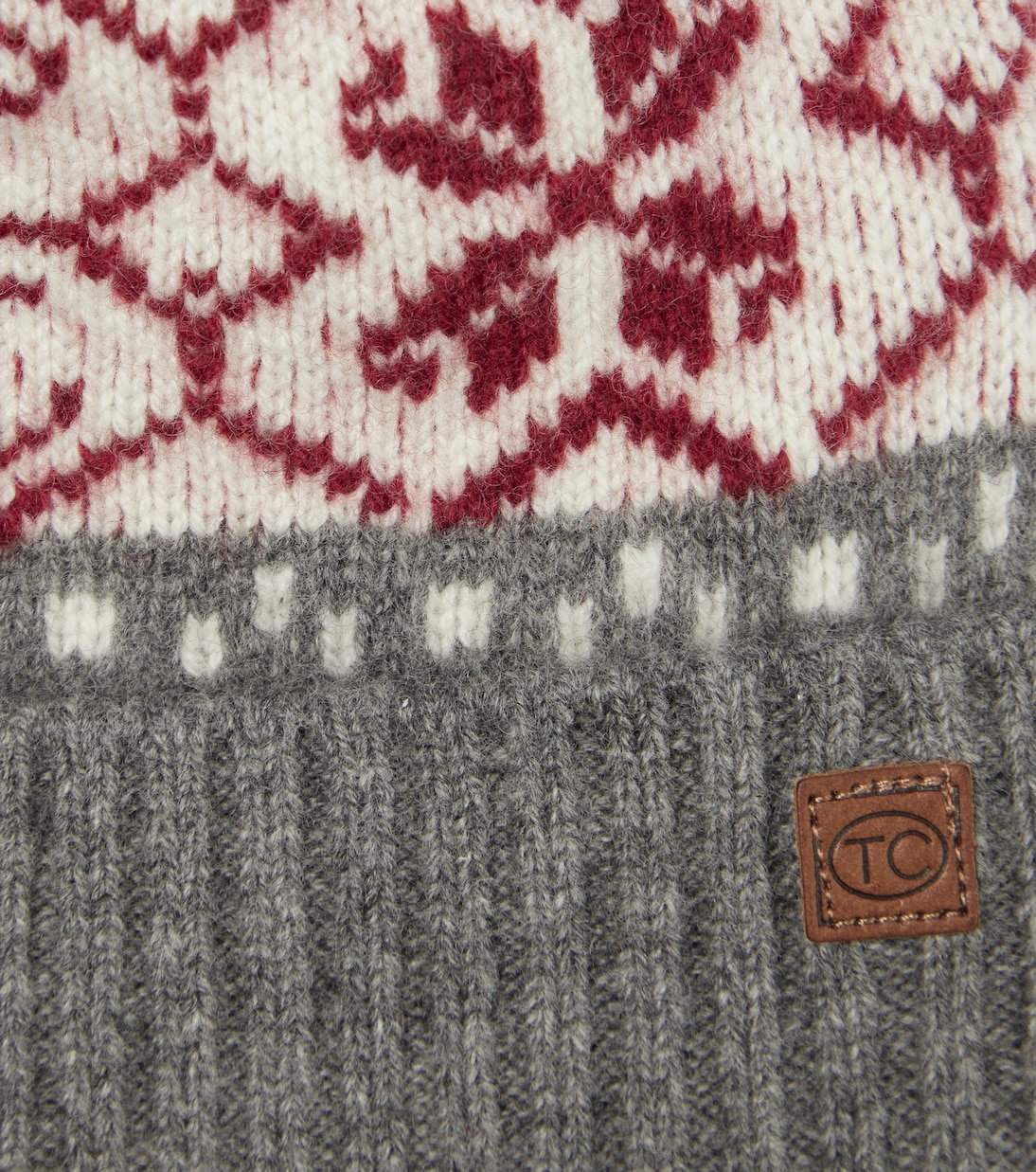 Baby jacquard wool beanie | Tartine et Chocolat