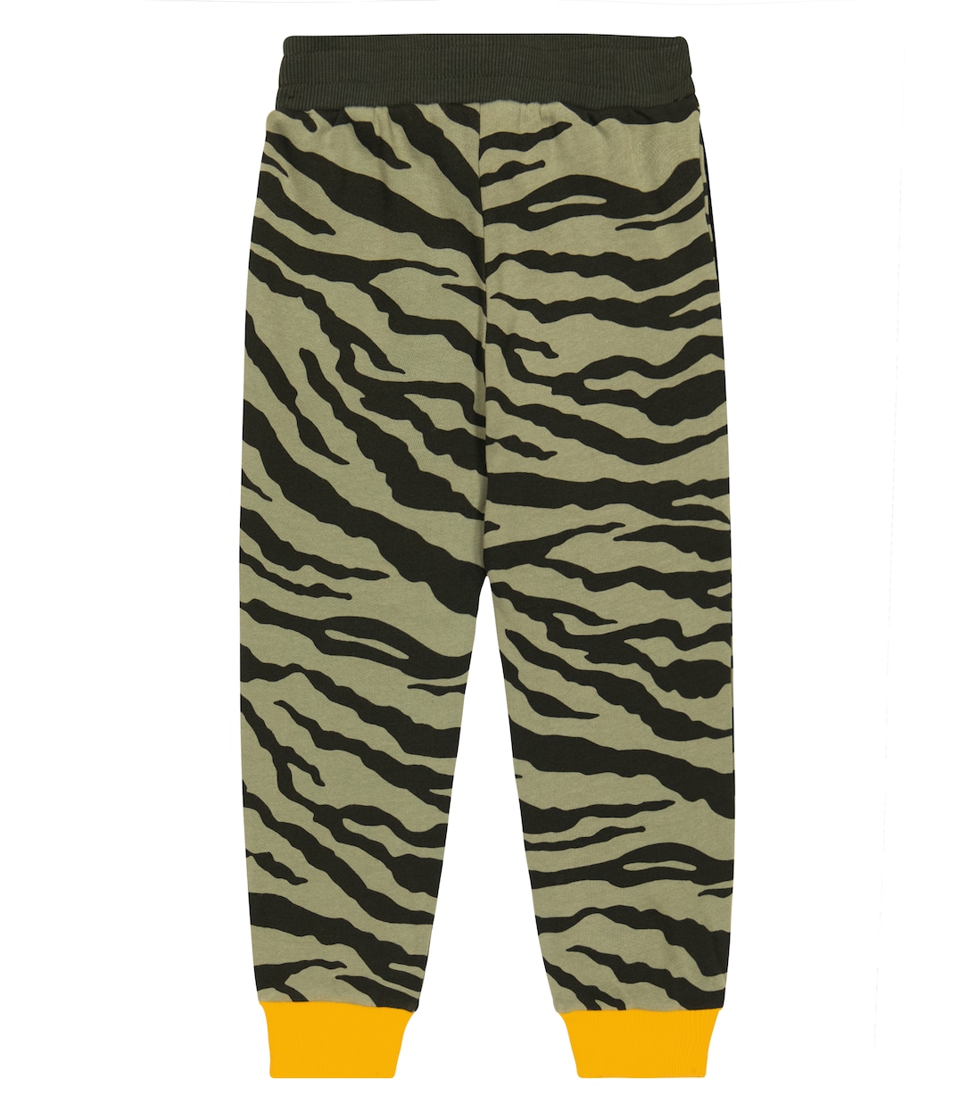 Tiger-print cotton jersey sweatpants | Kenzo Kids