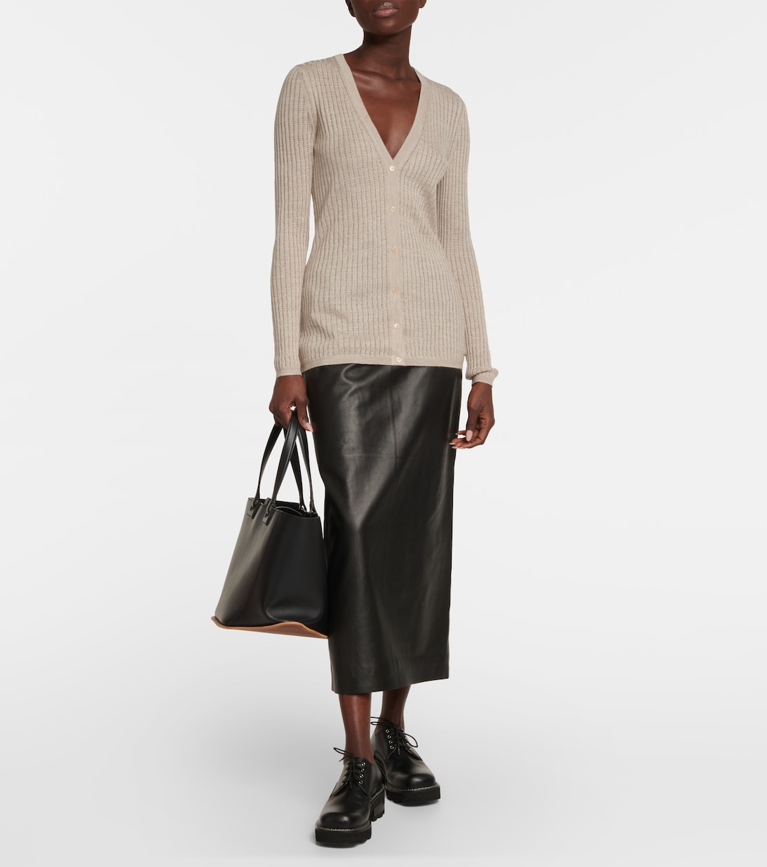 Emma pointelle cashmere and silk cardigan | Gabriela Hearst
