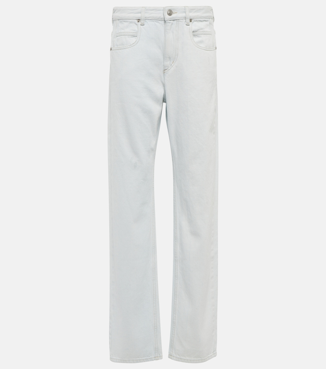 High-Rise Straight Jeans Vendelia | Marant Etoile