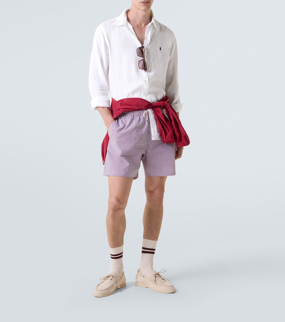 Chemise brodé en lin | Polo Ralph Lauren