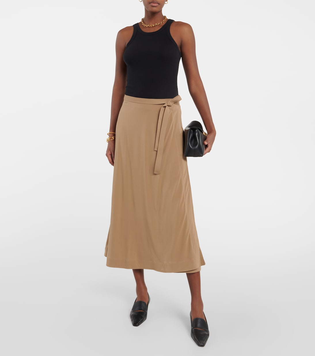 Jersey wrap skirt | Toteme