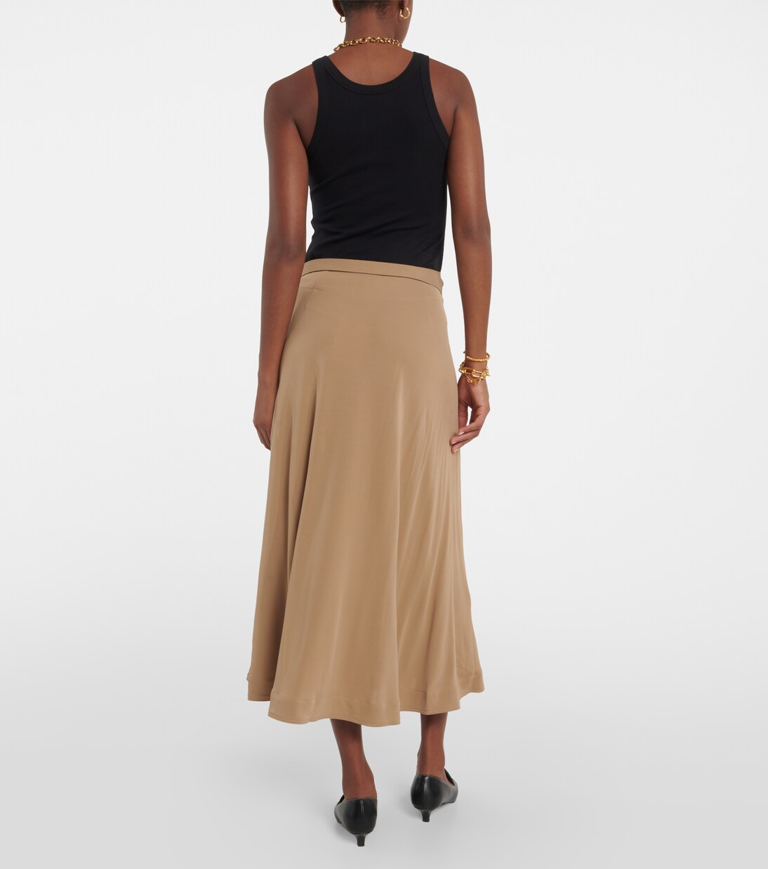 Jersey wrap skirt | Toteme