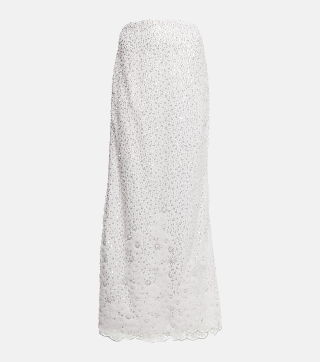 Embellished maxi skirt | Self-Portrait