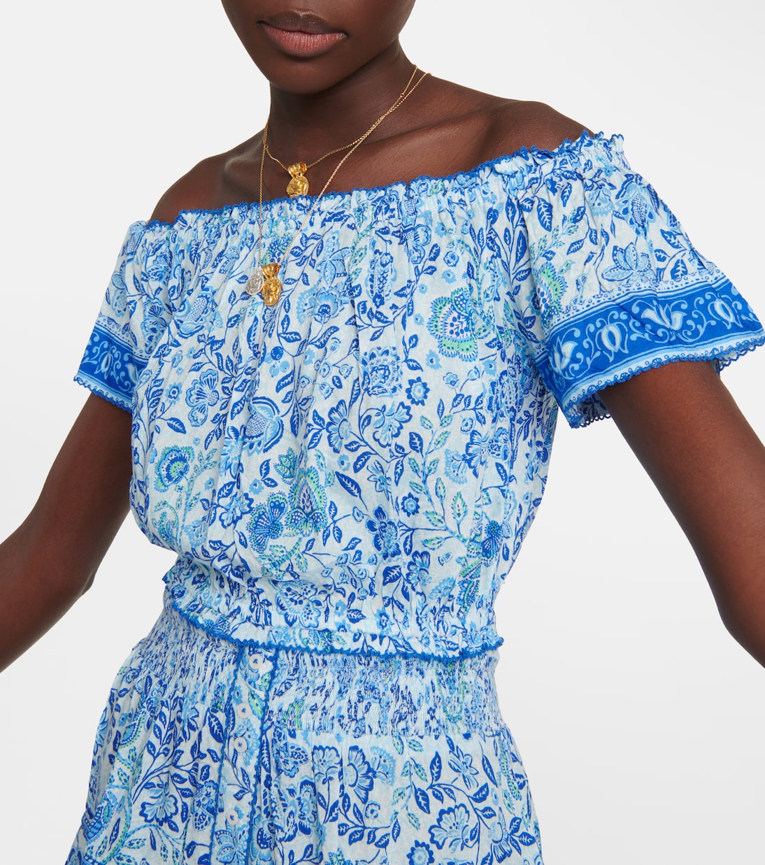 Bedrucktes Top Camila | Poupette St Barth