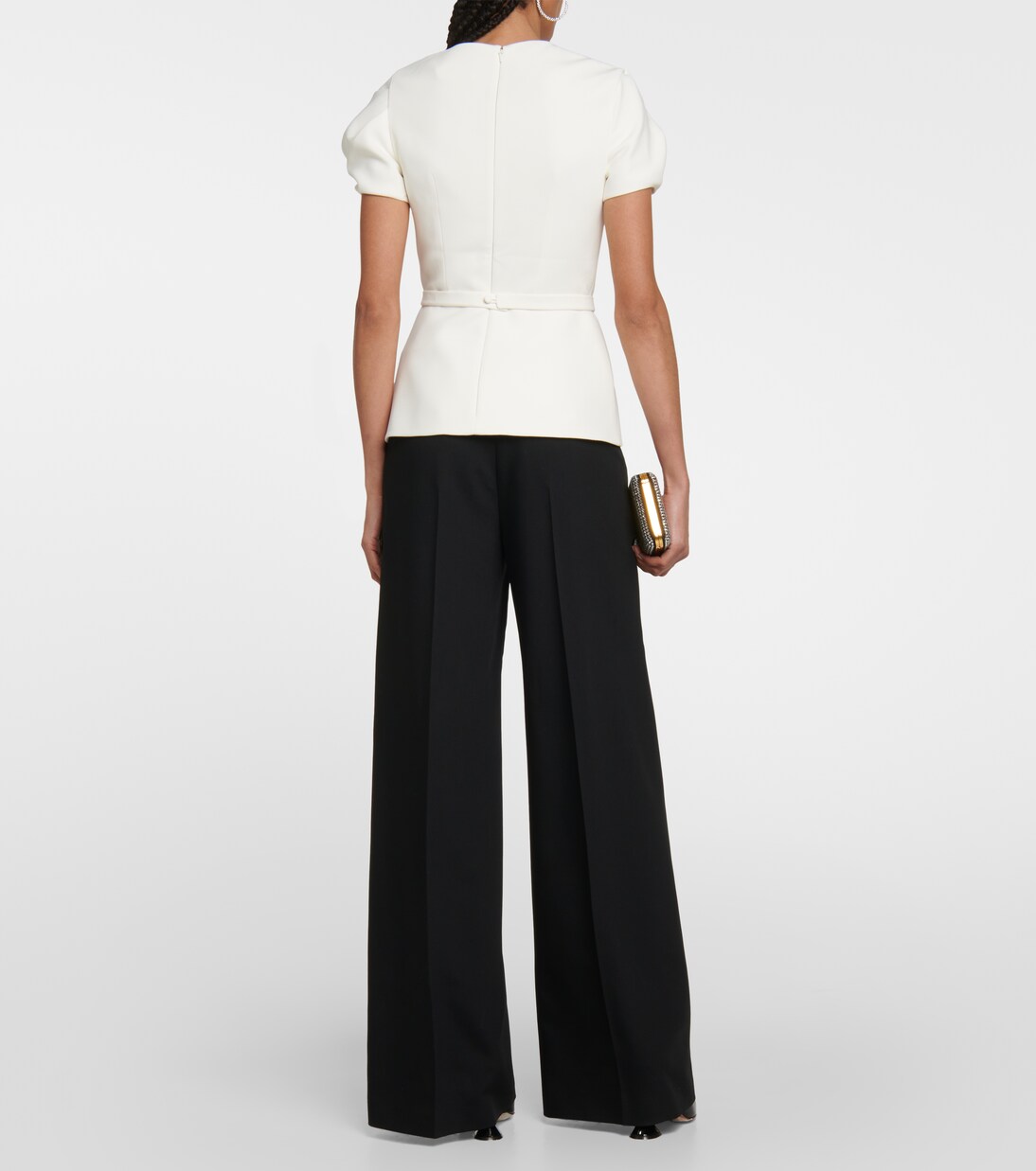 Top aus Crêpe | Safiyaa