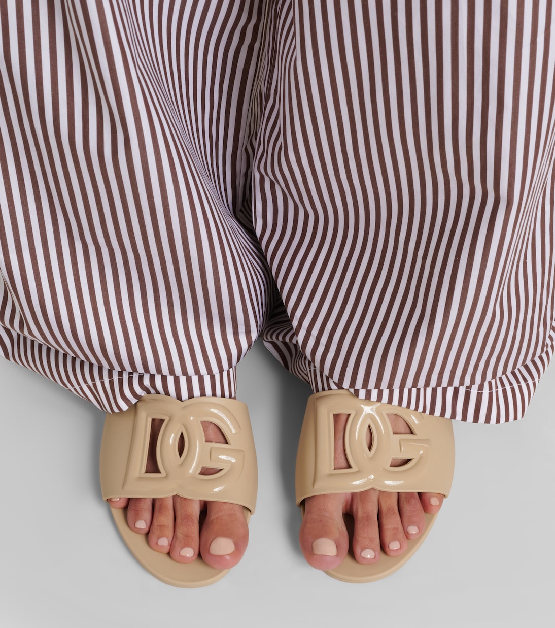 Mules DG en caoutchouc | Dolce&Gabbana