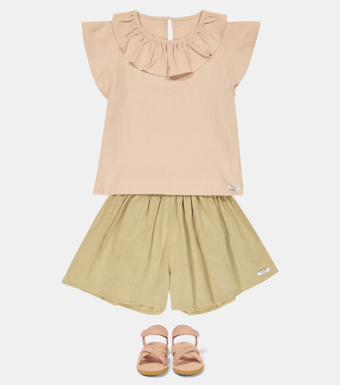 Jorin linen-blend shorts | Donsje