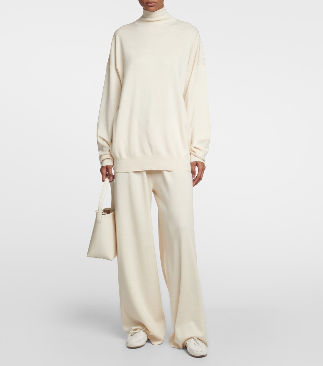 Lucca leather moccasins | The Row