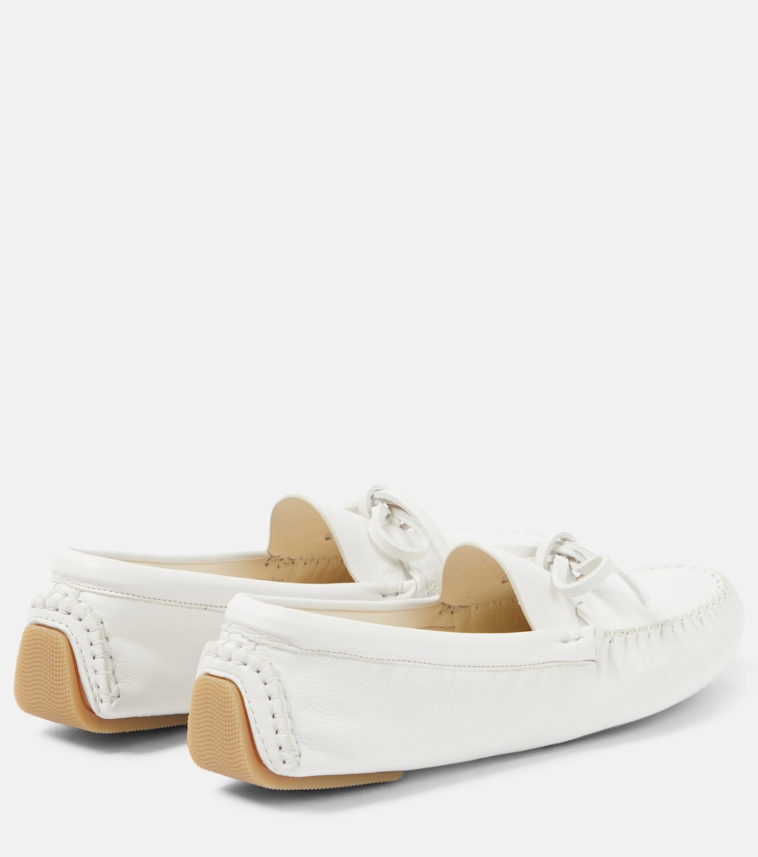 Lucca leather moccasins | The Row
